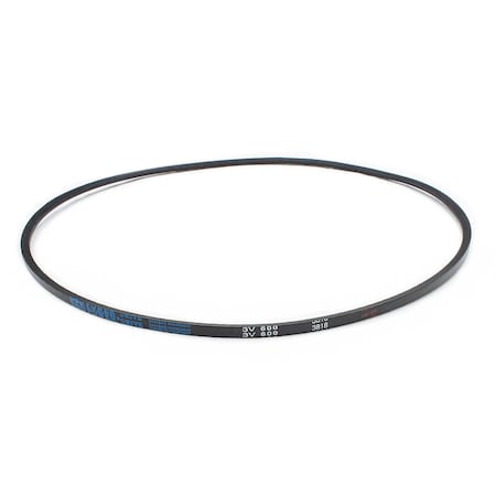 D&D 3V600 Wedge V-Belt, 60 in Outside Length, 3/8 in Top Width, 5/16 in Thickness, 1 Ribs 3V600